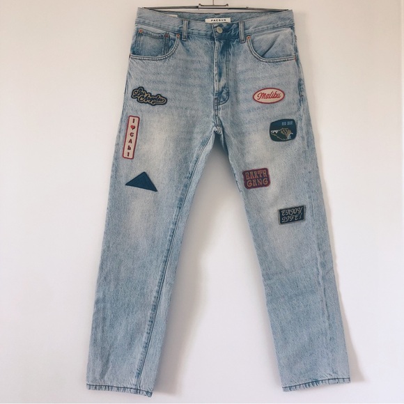 EUC Men’s PacSun Eco Patch Rigid Straight Jeans Vintage Loose Size 30 x 30 - Picture 2 of 8